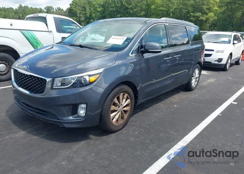 2016 Kia Sedona Ex from USA, damaged, VIN KNDMC5C19G6137794